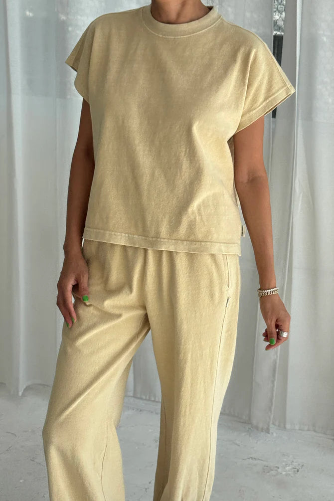 PRE-ORDER Le Bon Shoppe | Jeanne Tee - Butter Yellow
