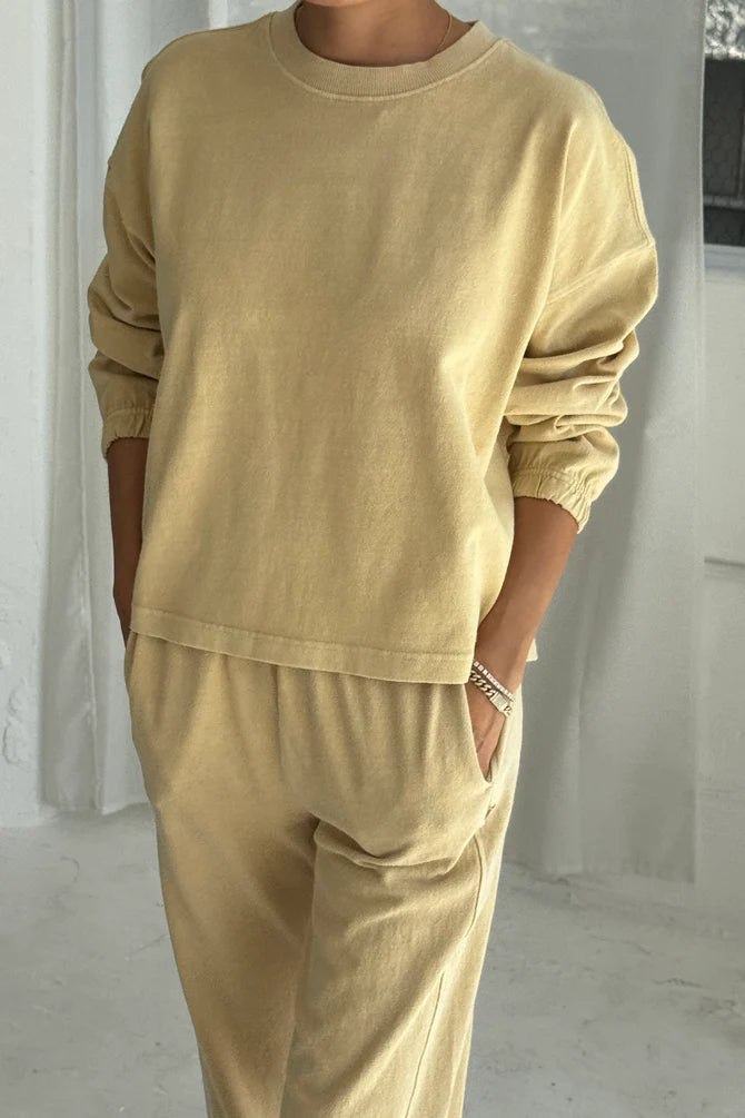 PRE-ORDER Le Bon Shoppe | Naturelle T - Butter Yellow
