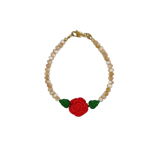 Notte | Lucky Rose Glow Bracelet - Red