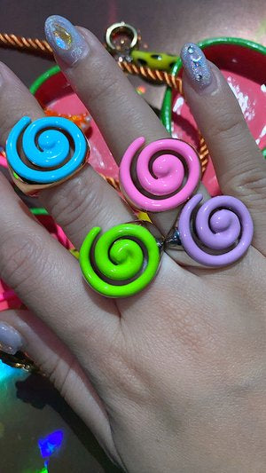 Notte | Super Swirl Ring - Lavender