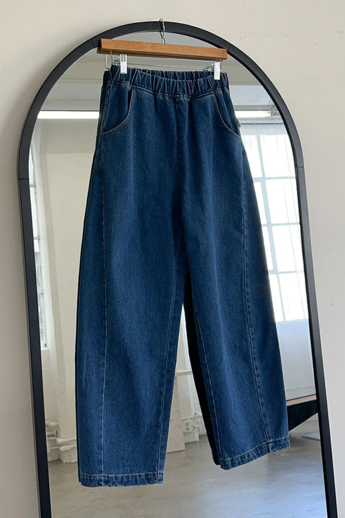 Le Bon Shoppe | LONG Arc Pants - Blue Denim