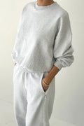 Le Bon Shoppe | French Terry Core Sweatshirt - Icy Grey