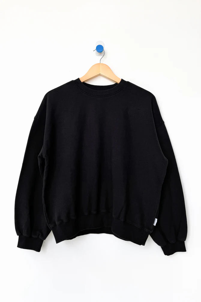 Le Bon Shoppe | French Terry Core Sweatshirt - Black