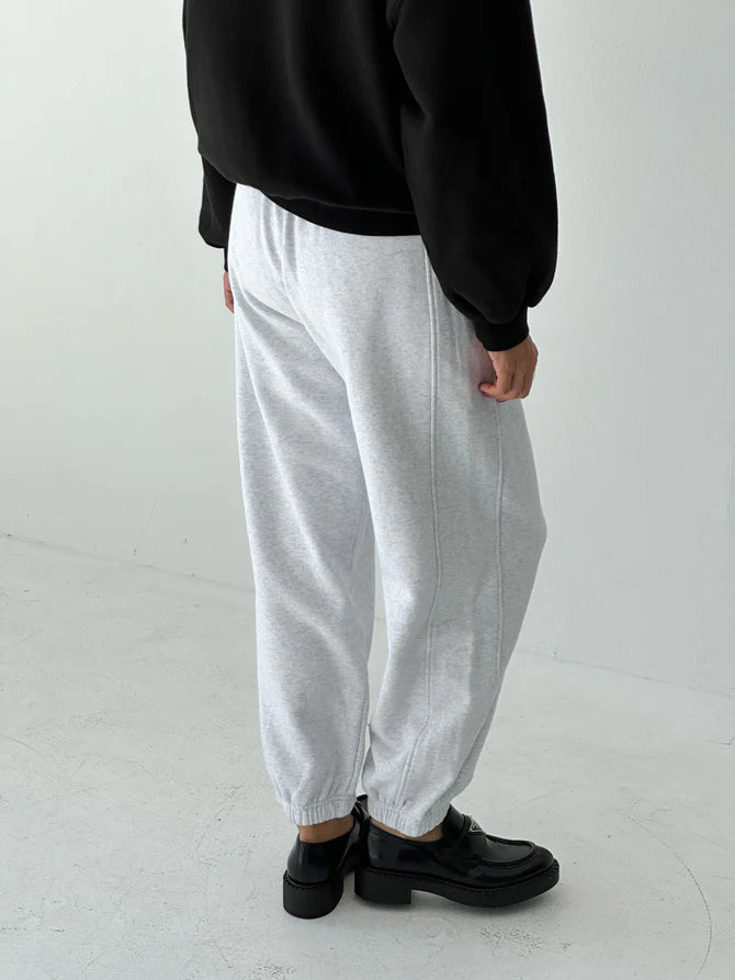 Le Bon Shoppe | French Terry Balloon Pants - Icy Grey