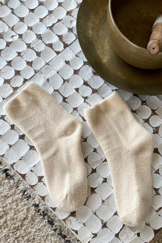 Le Bon Shoppe | Cloud Sock - Ecru