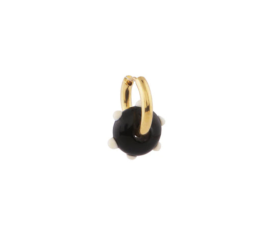 Sandralexandra | Froot Loop Earing - Black & Ivory