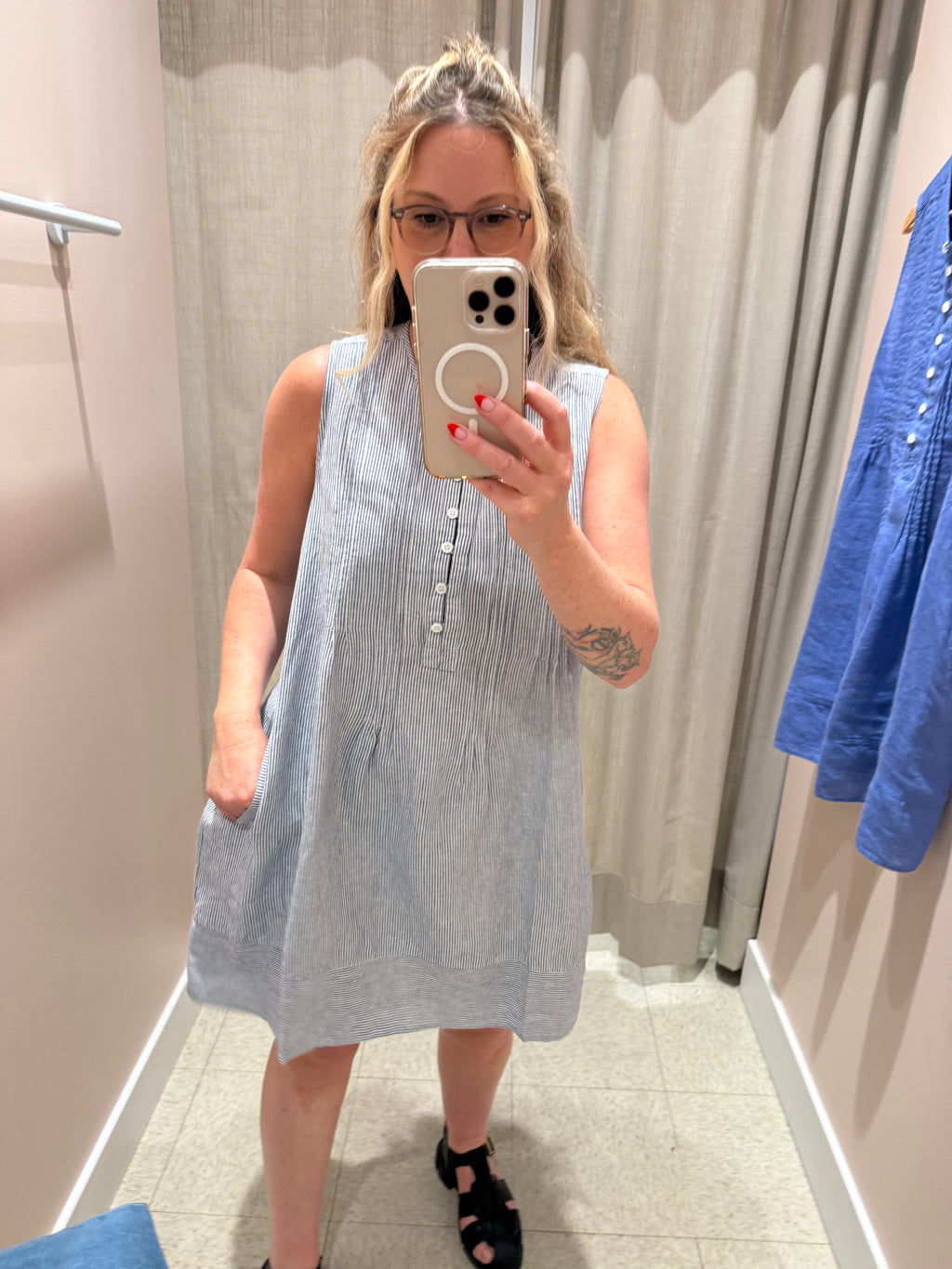 Naïf | Nyla Dress - Ivory / Ink