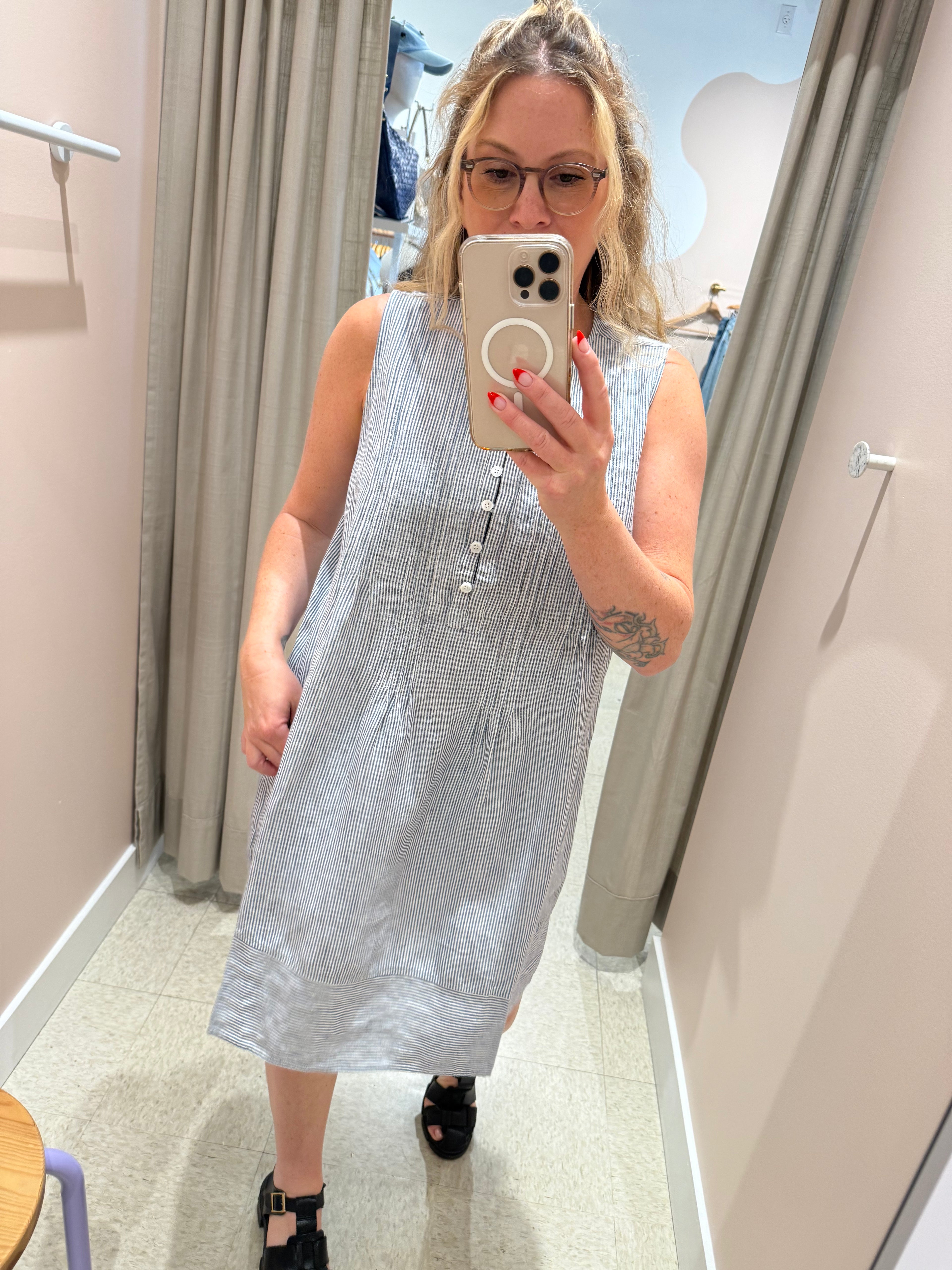 Naïf | Nyla Dress - Ivory / Ink