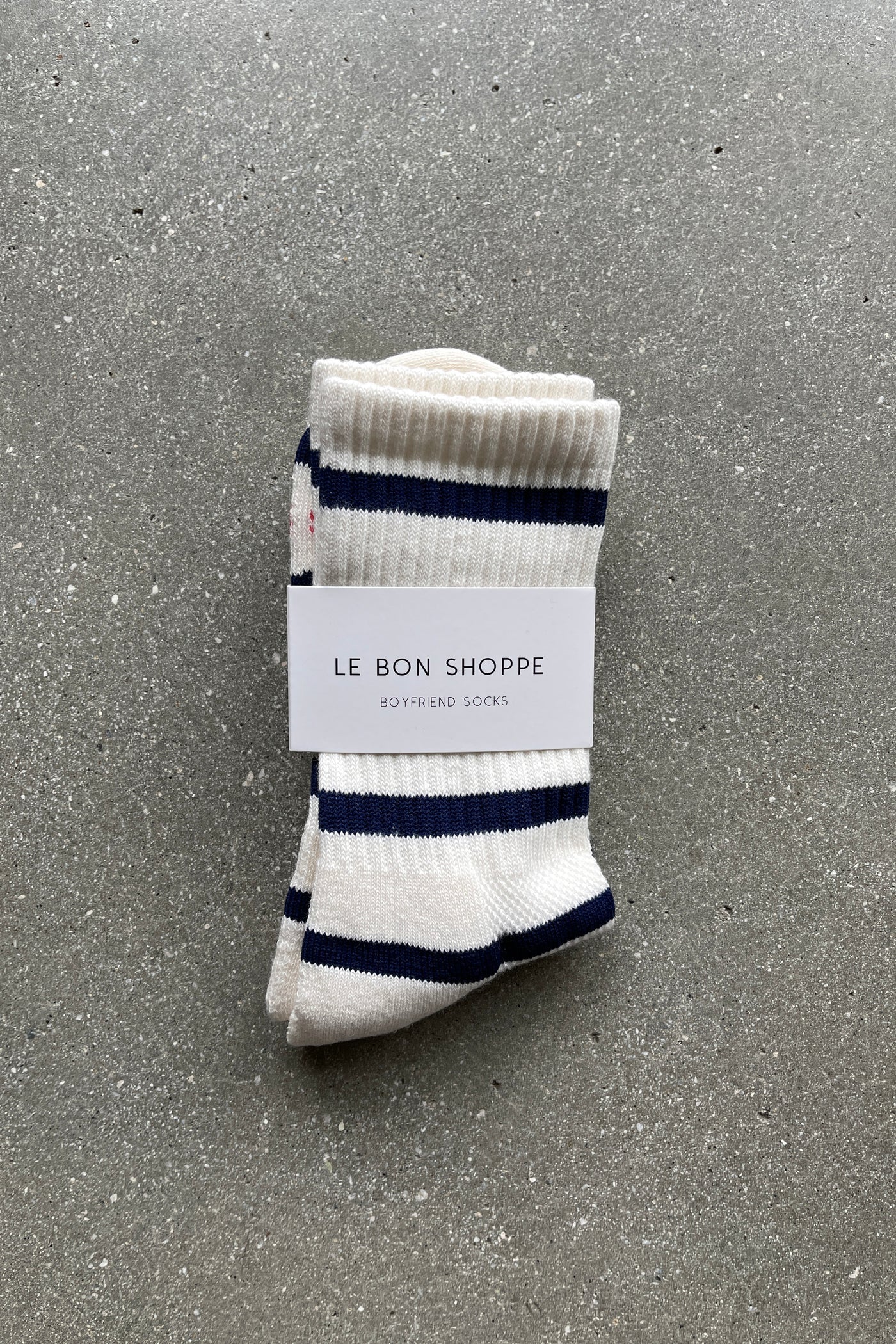 Le Bon Shoppe | Striped Boyfriend Socks - Sailor Stripe