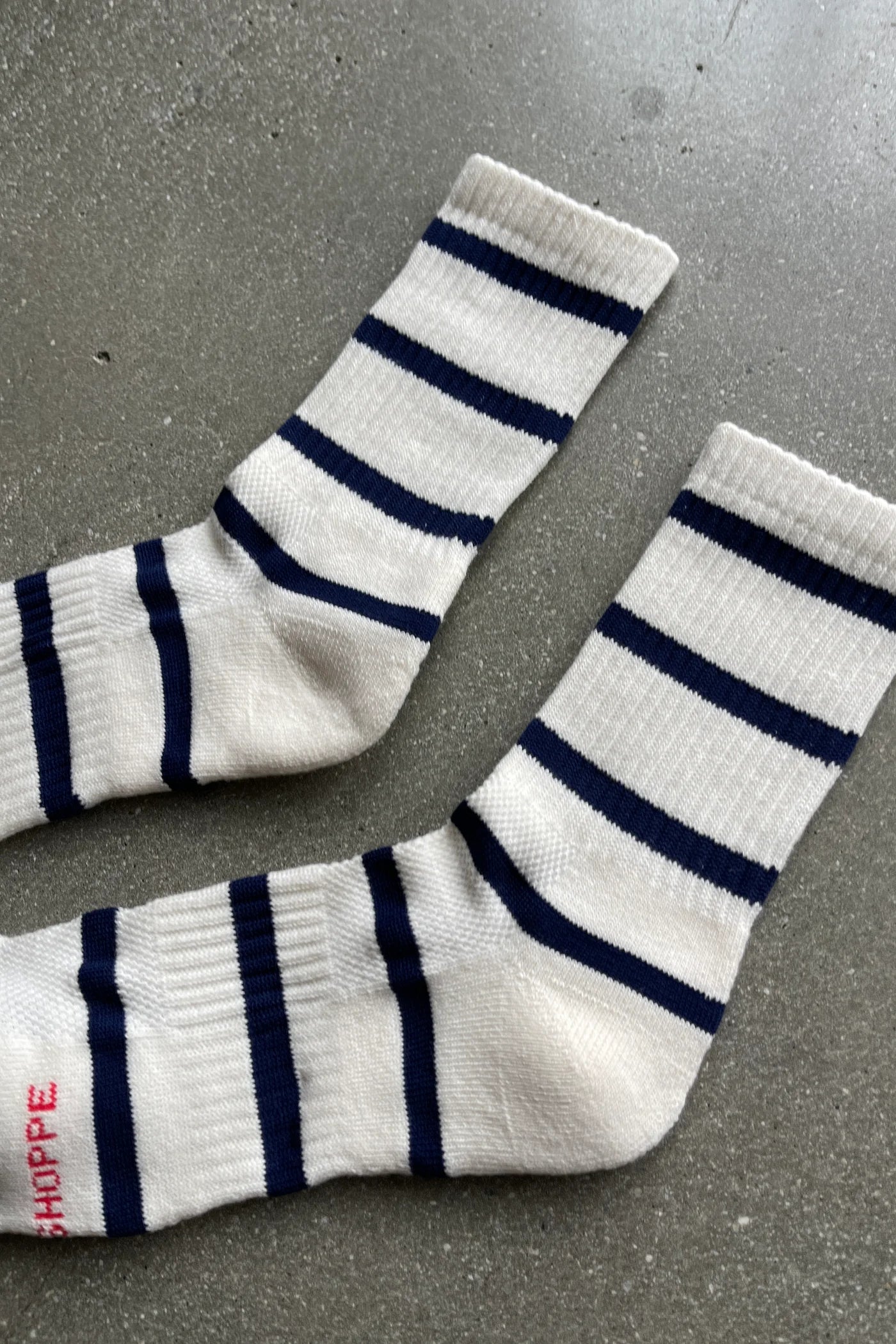 Le Bon Shoppe | Striped Boyfriend Socks - Sailor Stripe