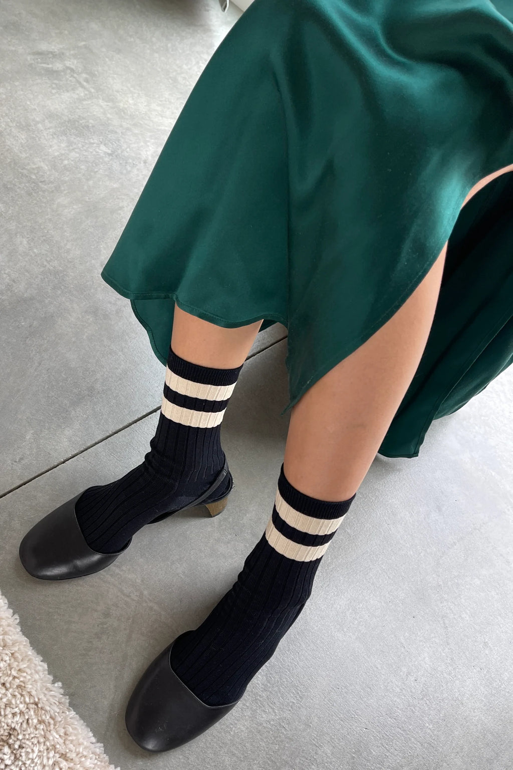 Le Bon Shoppe | Her Varsity Socks - Multiple Colours