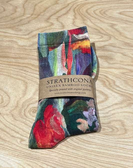 Strathcona Socks | Painted Vase