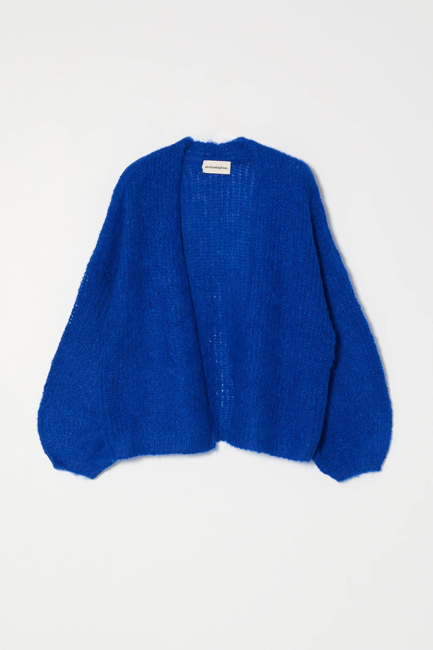 Atelier Delphine | Cora Cardi in Suri Alpaca - Blue