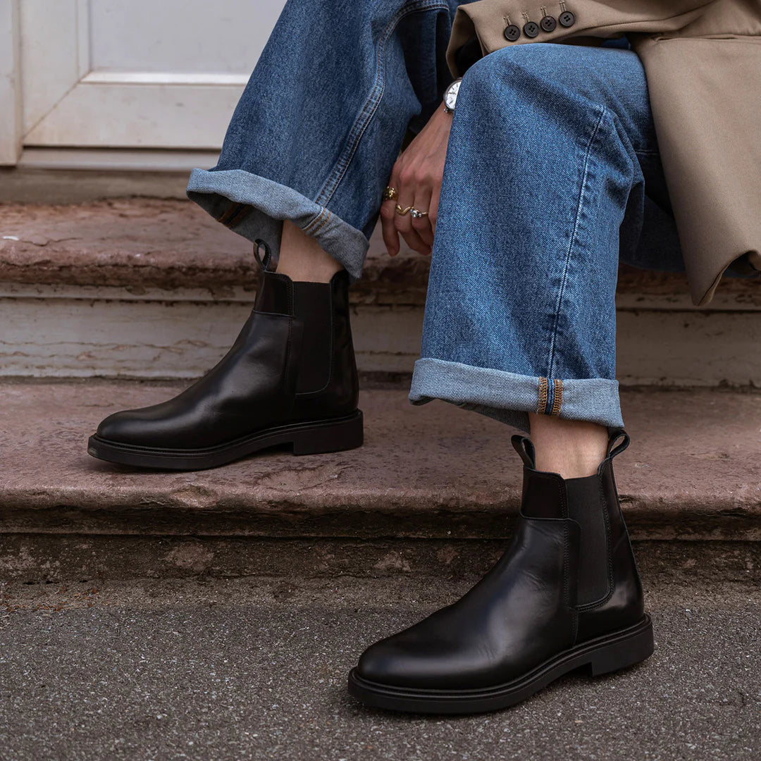 Shoe The Bear | Thyra Chelsea Boot - Black Leather