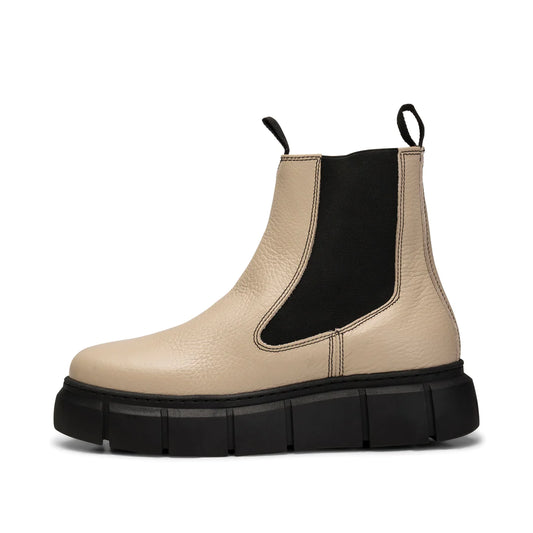 Shoe The Bear | Tove Chelsea Boot - Beige Leather