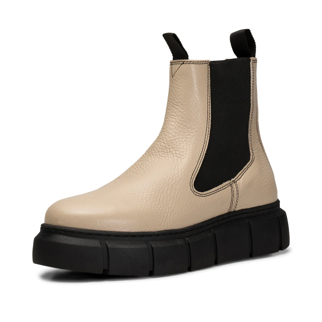 Shoe The Bear | Tove Chelsea Boot - Beige Leather