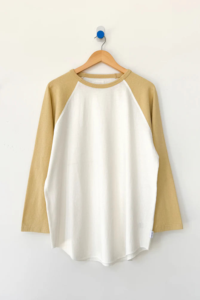 Le Bon Shoppe | Heavy Cotton Raglan Tee - Butter Yellow