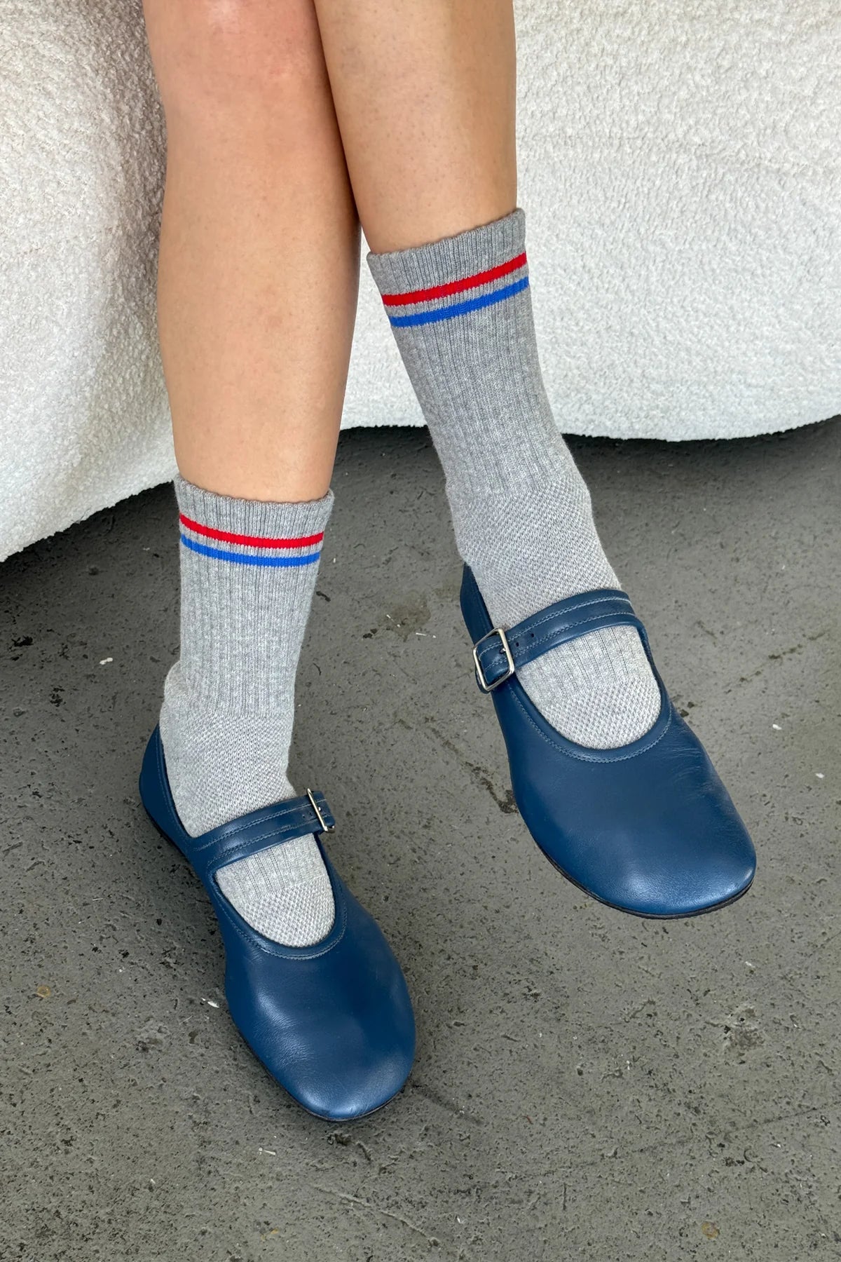 Le Bon Shoppe | Boyfriend Socks - True Grey