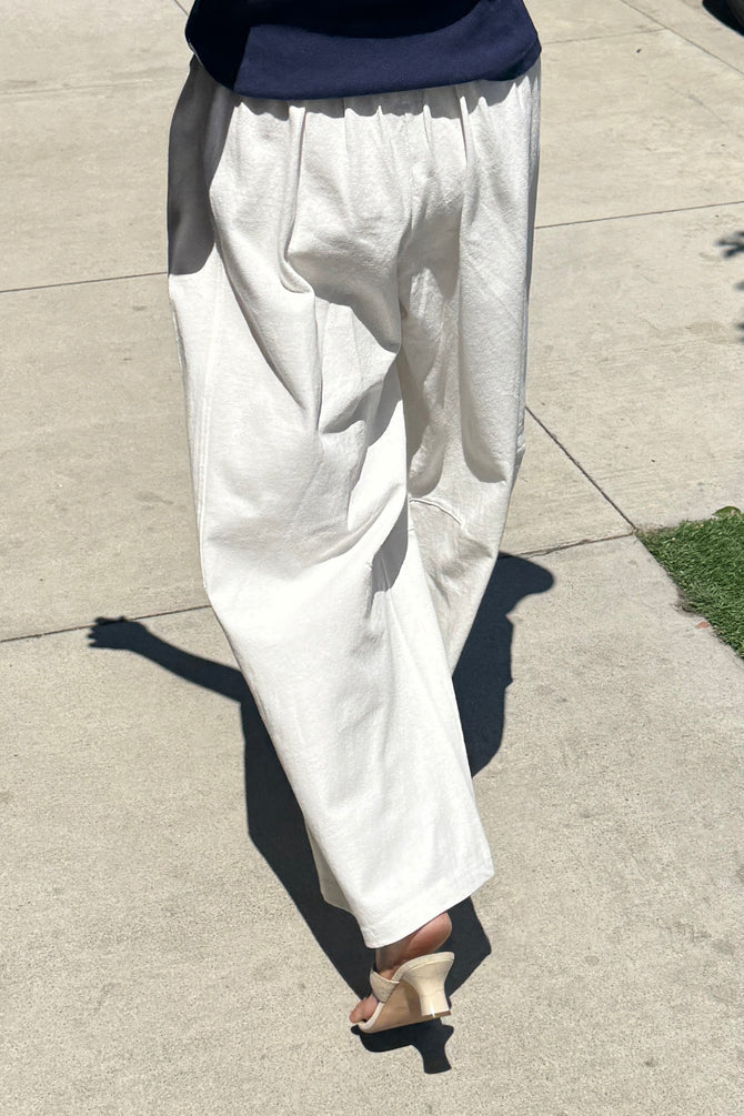 Le Bon Shoppe | Bare Pants - White Cotton