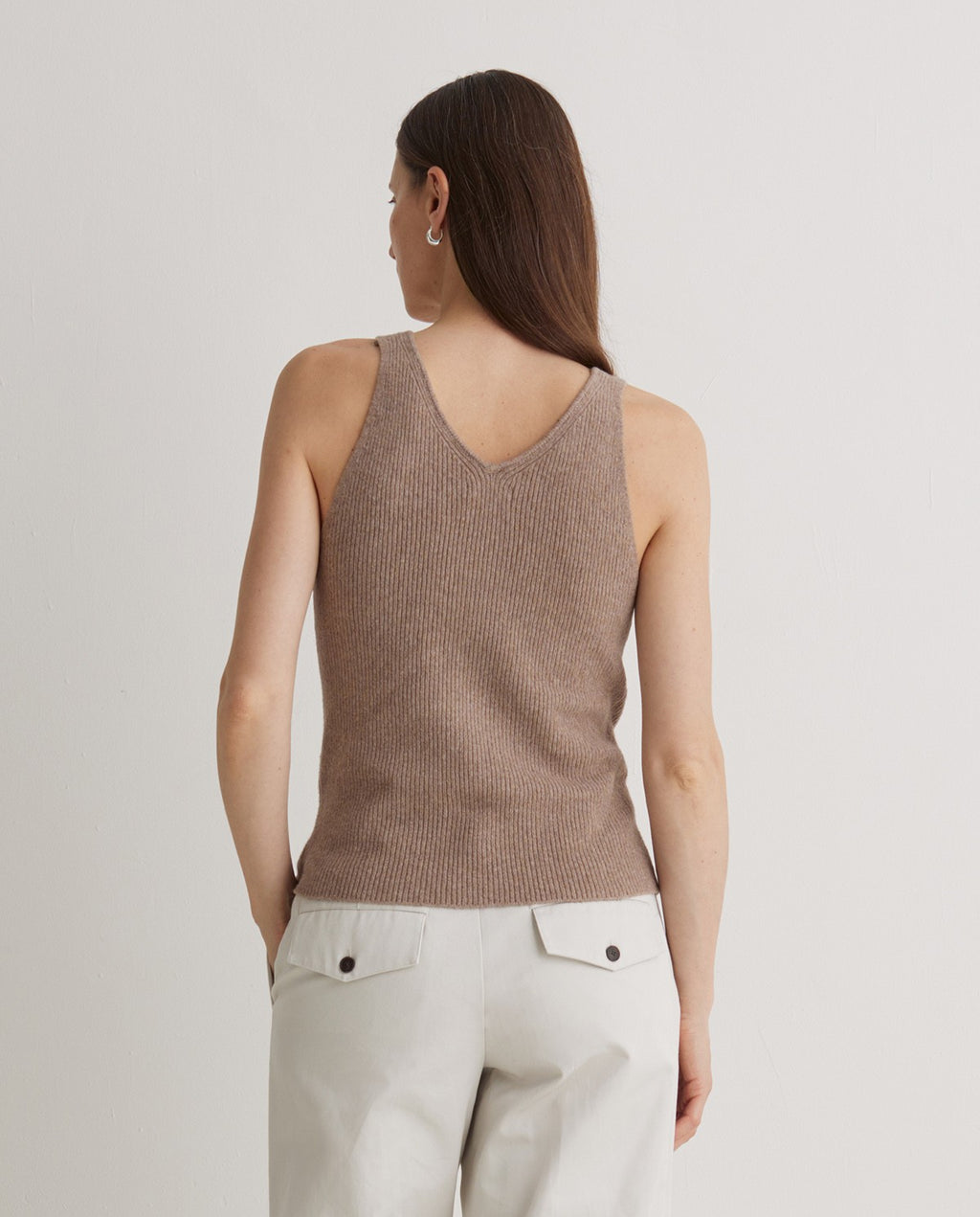 Yerse | Rib Top - Mink