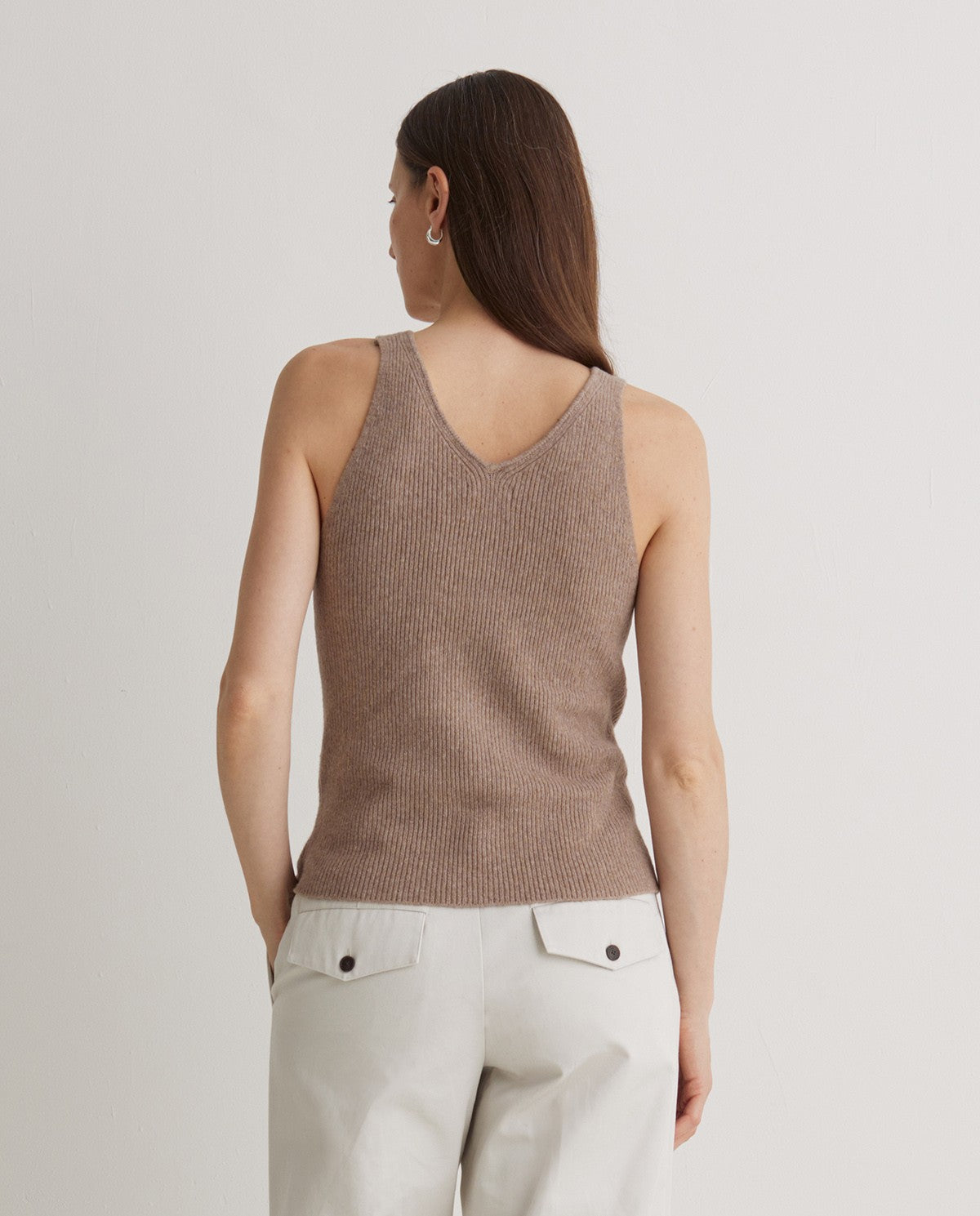 Yerse | Rib Top - Mink