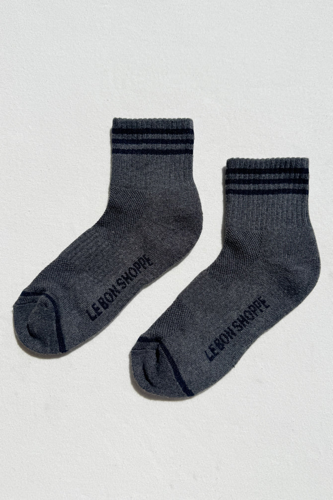 Le Bon Shoppe | Girlfriend Socks - Soot