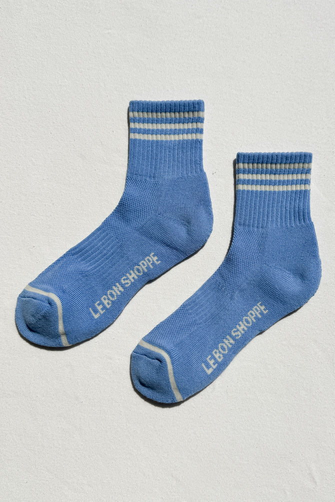 Le Bon Shoppe | Girlfriend Socks - Parisian Blue