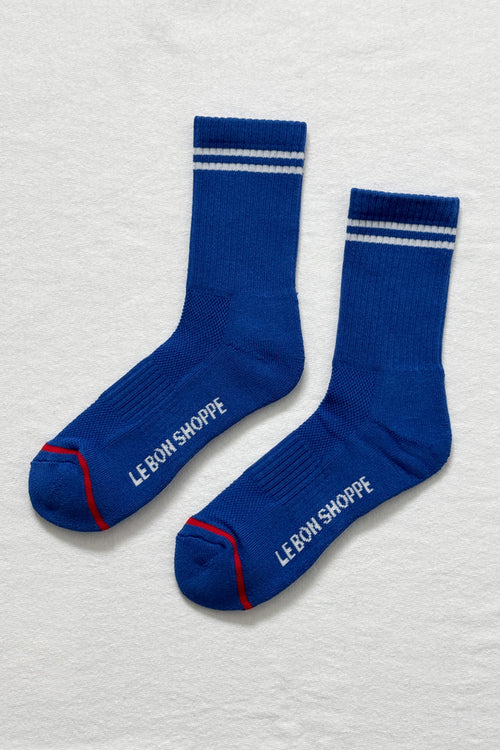 Le Bon Shoppe | Boyfriend Socks - Cobalt