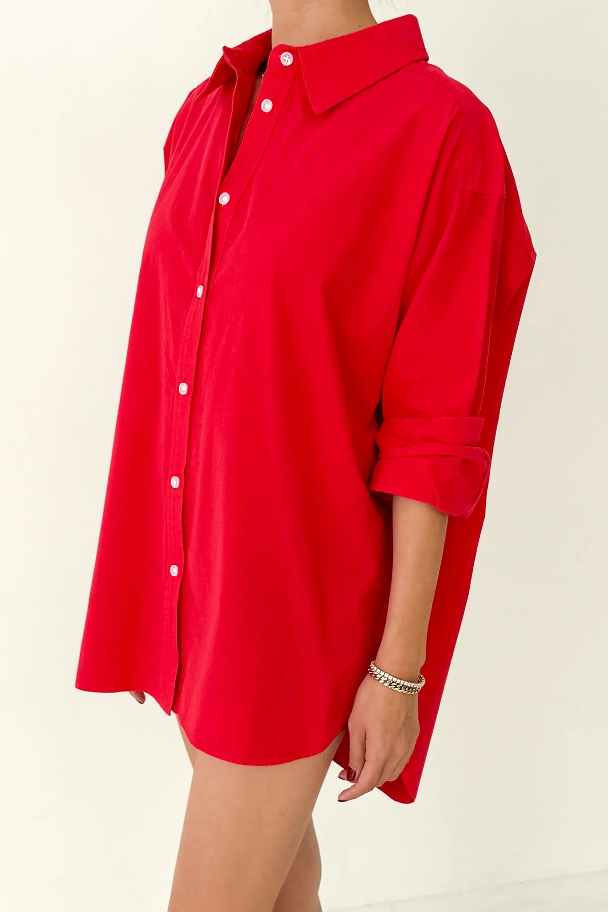 Le Bon Shoppe | Lightweight Owen Shirt - Red