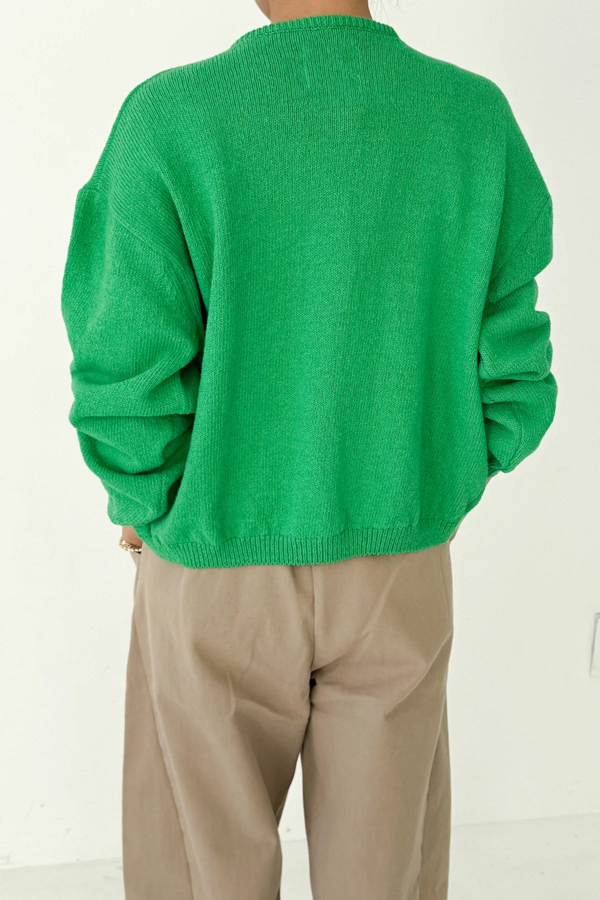 Le Bon Shoppe | Cotton Leila Cardigan - Spring Green