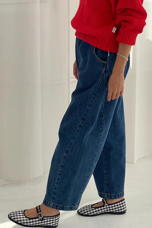 Le Bon Shoppe | Arc Pants - Blue Denim