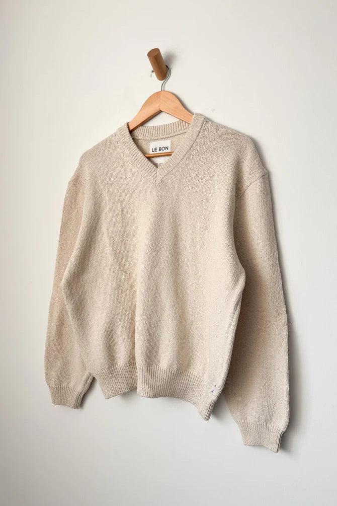 PRE-ORDER | Le Bon Shoppe | Gabby Cotton Sweater - Naturel