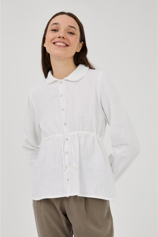 Mus & Bumbon | Gainxa Shirt - Blanco