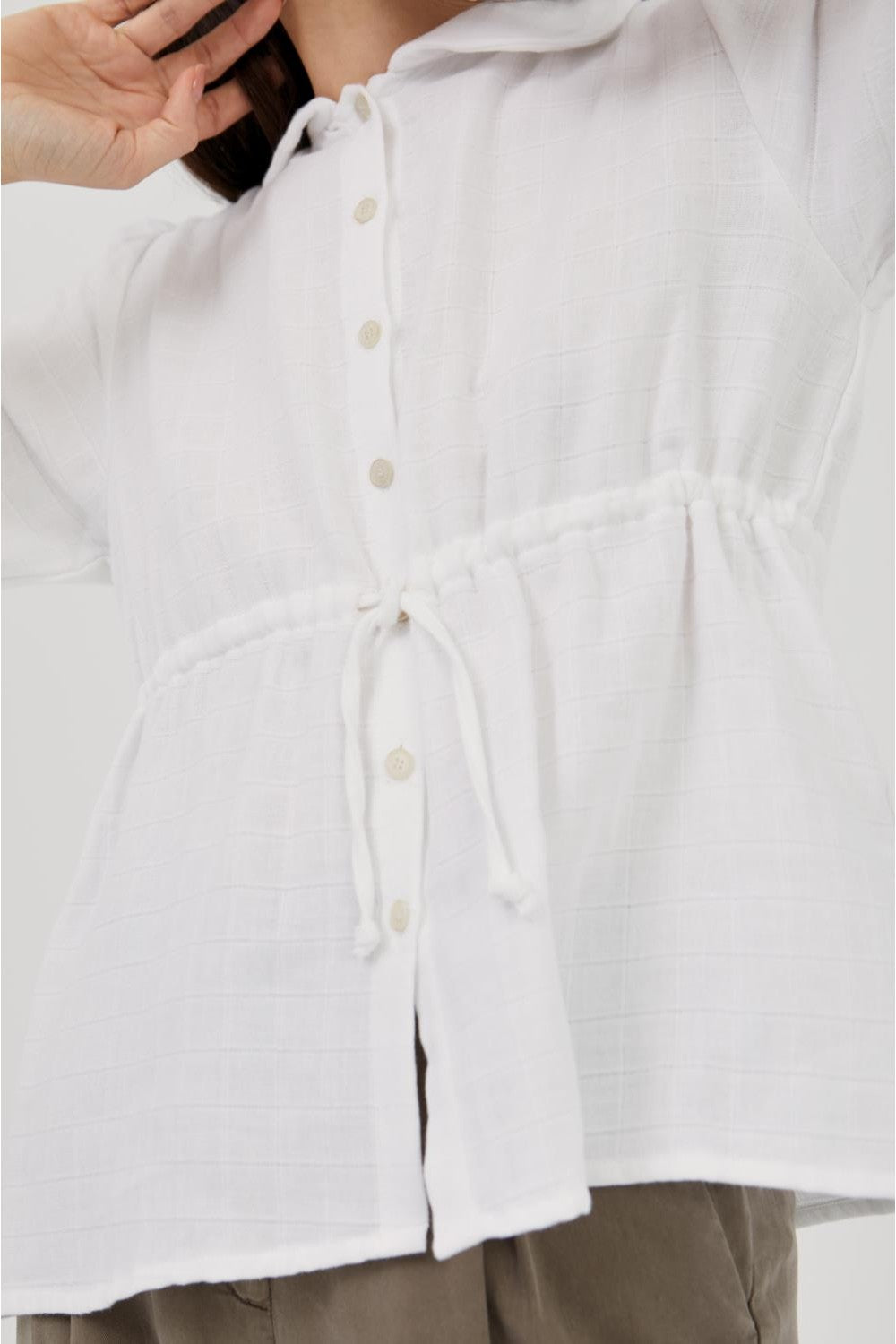 Mus & Bombon | Gainza Shirt - Blanco