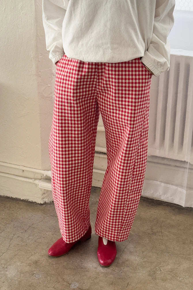 PRE-ORDER | Le Bon Shoppe | Arc Pants - Red Gingham