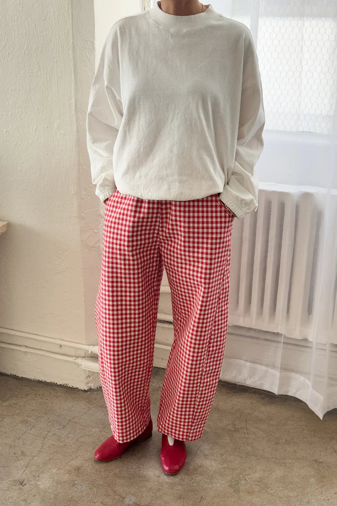 PRE-ORDER | Le Bon Shoppe | Arc Pants - Red Gingham