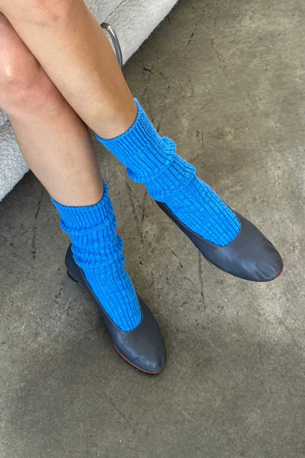 Le Bon Shoppe | Cottage Socks | Laguna Blue