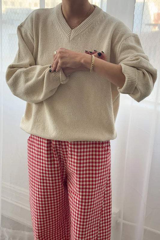 PRE-ORDER | Le Bon Shoppe | Gabby Cotton Sweater - Naturel