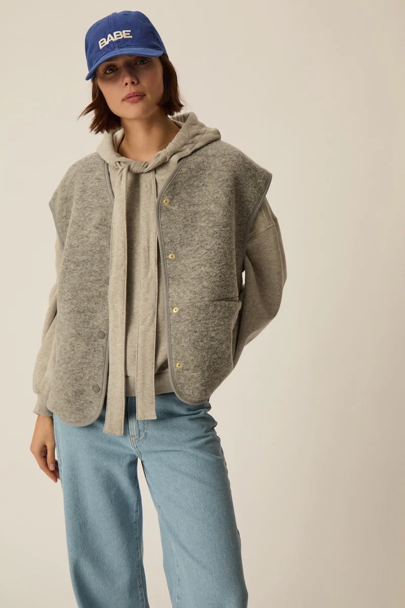 Des Petite Hauts | Sweatshirt Julie Gris Chine
