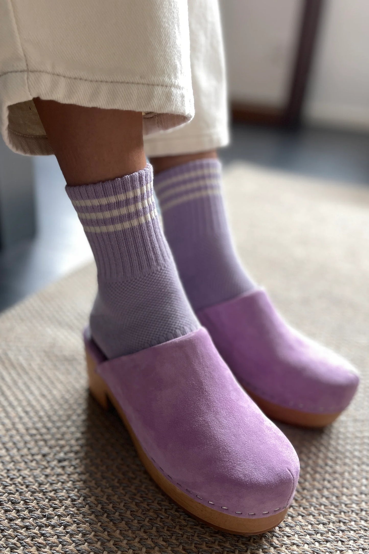 Le Bon Shoppe | Girlfriend Socks - Iris
