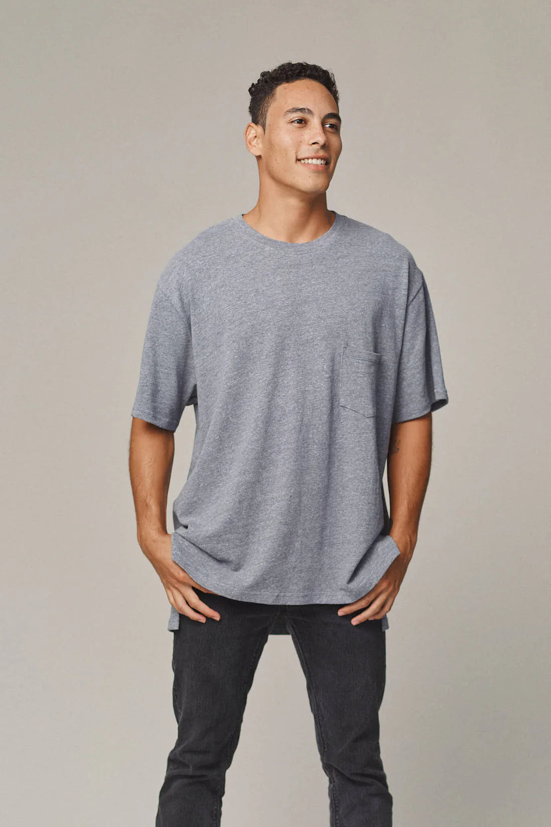 Jungmaven | Big Tee - Athletic Gray