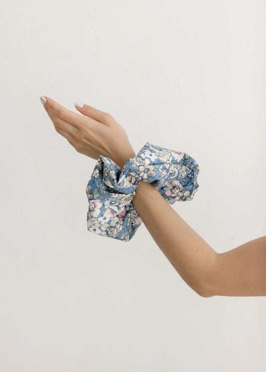A Bronze Age | Oversized Cotton Scrunchie - Faerie Floral