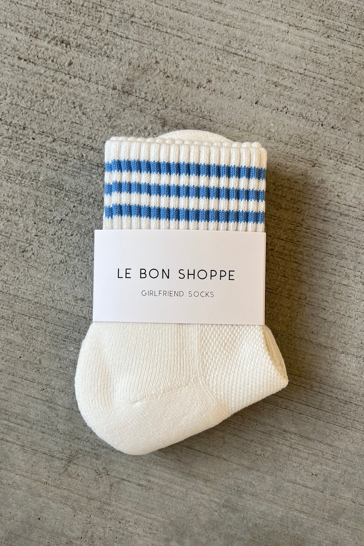 Le Bon Shoppe | Girlfriend Socks - Ivory