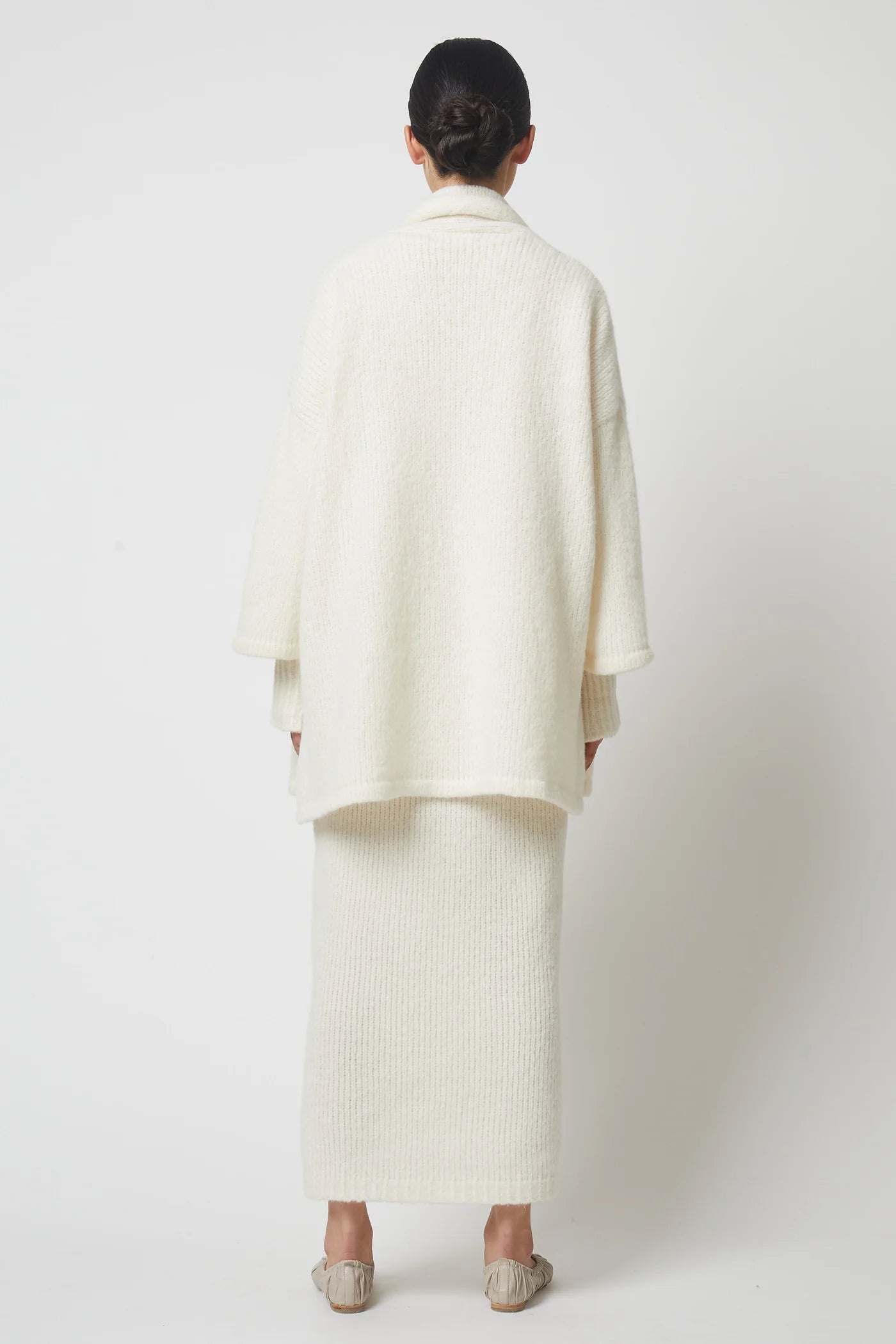 Atelier Delphine | Haori Coat in Baby Alpaca - Cream