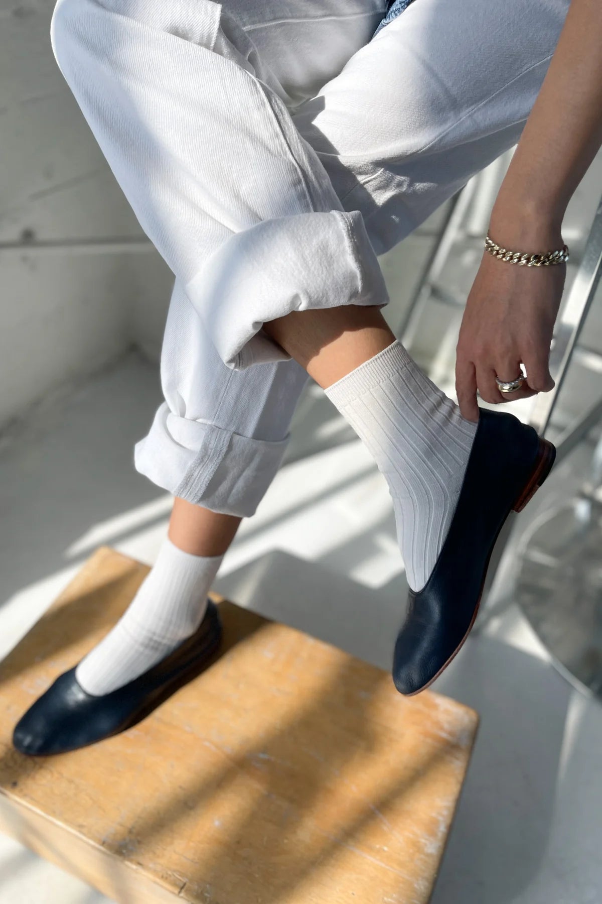 Le Bon Shoppe | Her Socks Mercerised Cotton - Multiple Colours