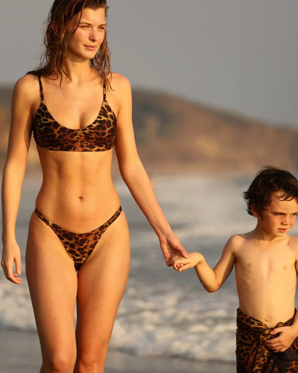 Fenntessa Swim | Manhattan Bikini Top - Leopard