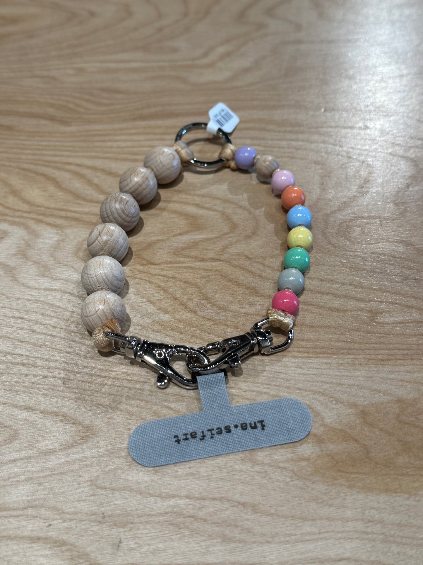 Ina Seifart | Doppel Handykette Phone Holder Short - Neon Orange/Pink