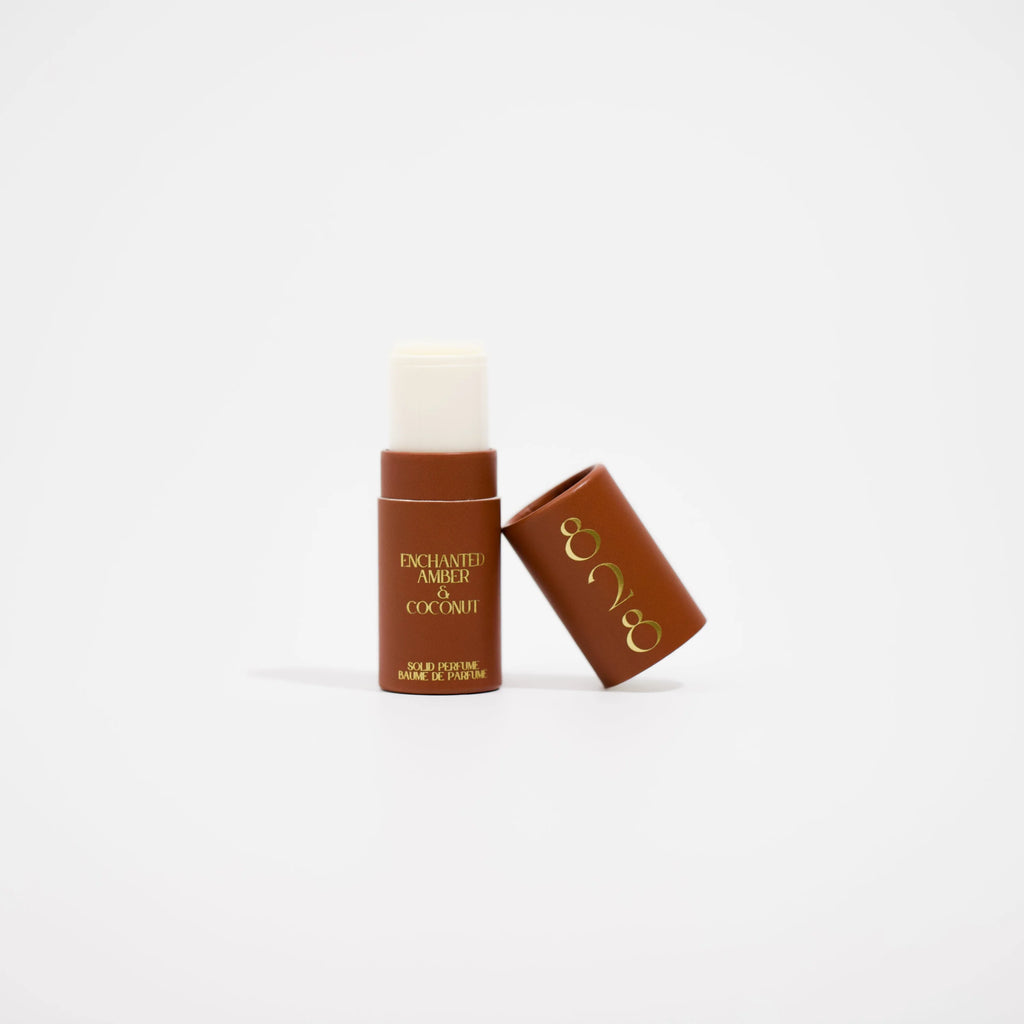 828 Aroma | Solid Perfume - Enchanted Amber & Coconut