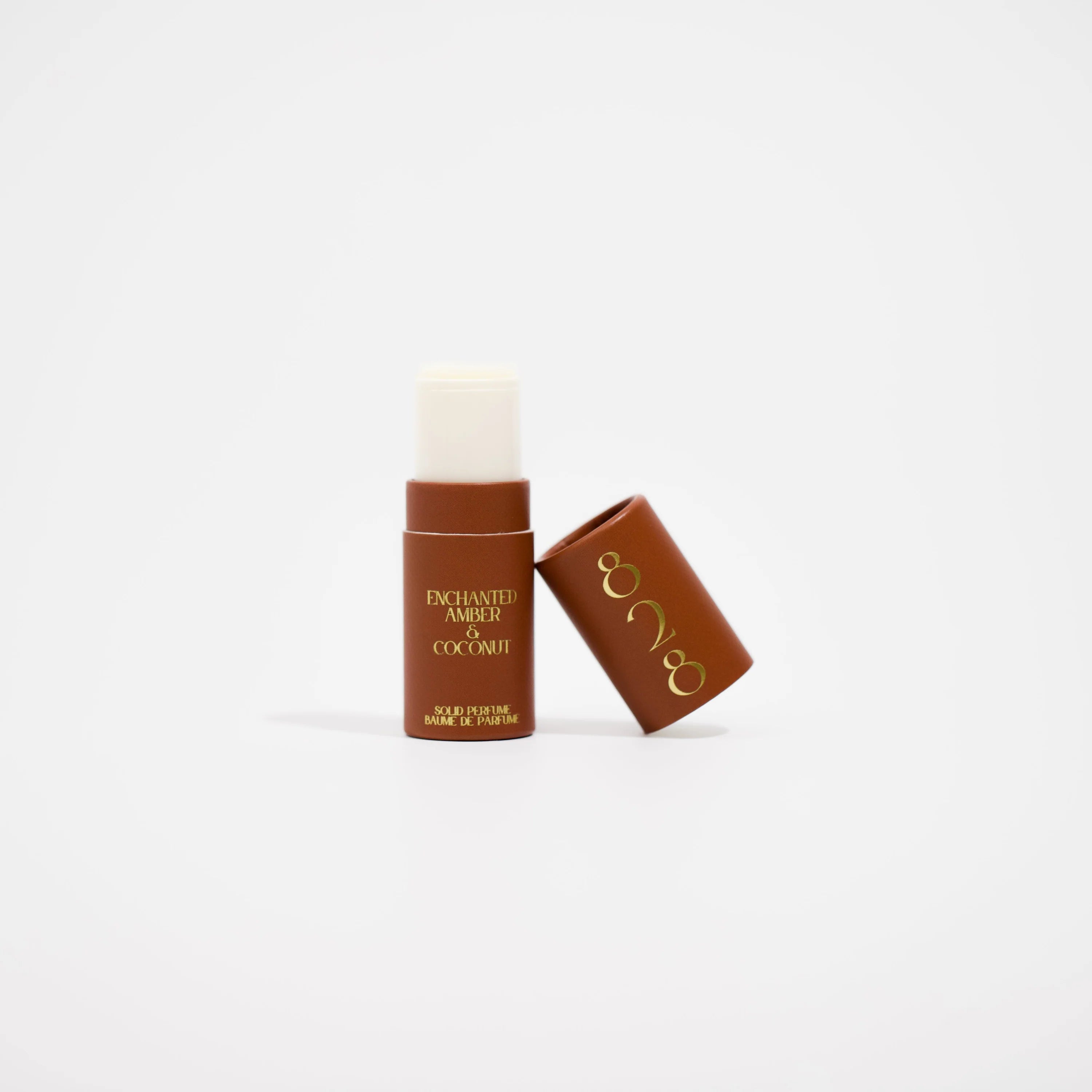 828 Aroma | Solid Perfume - Enchanted Amber & Coconut
