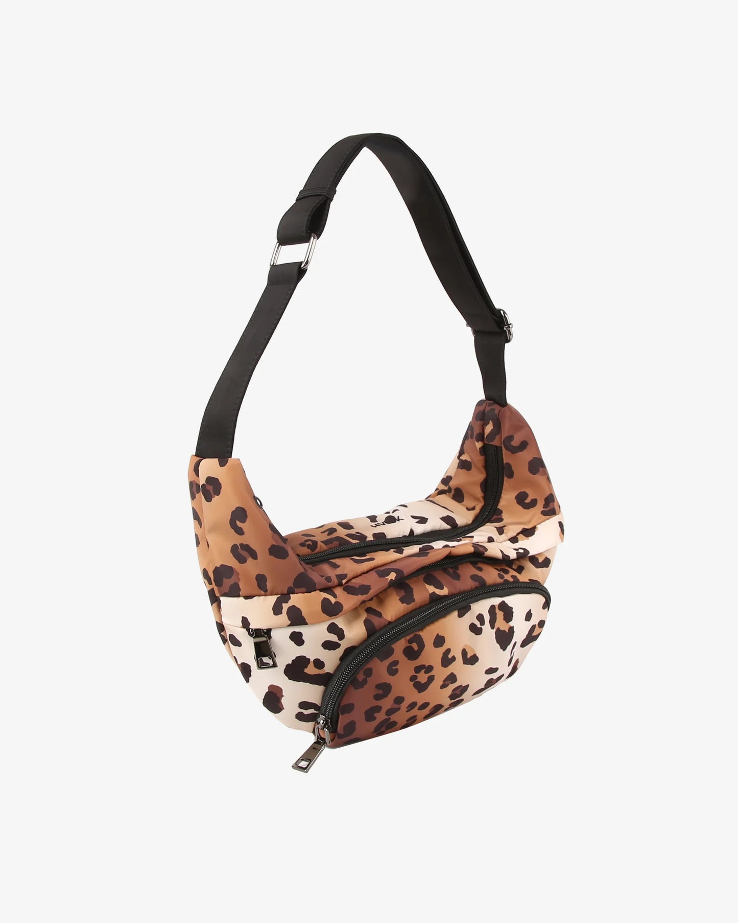 HVISK | Jade Print Twill Bag - Leopard